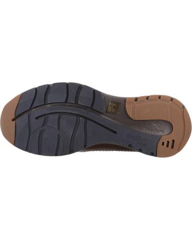 FLUCHOS TRITON F2064 NUT BROWN LEATHER COMFORT LOAFERS MARRON