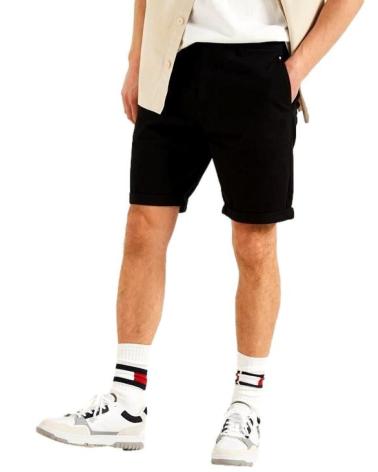 BERMUDA CHINO TOMMY JEANS SCANTON DM0DM18812 NEGRO NEGRO