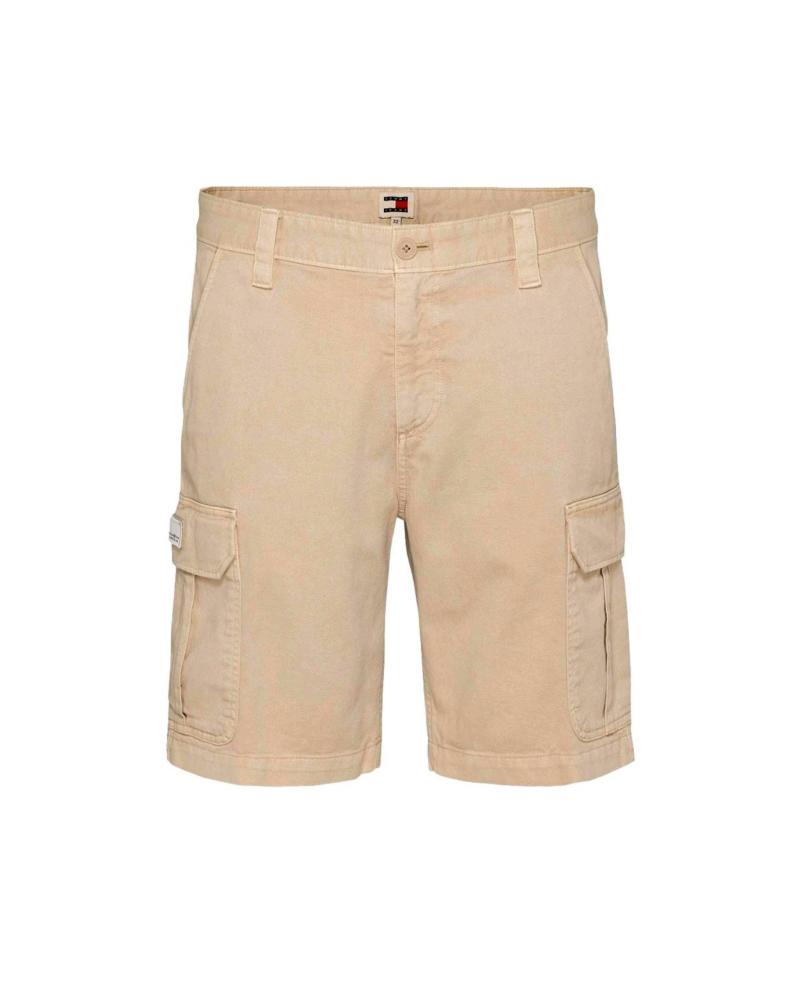 PANTALONCINO CARGO BEIGE TOMMY JEANS BEIGE
