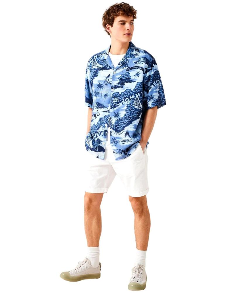 TOMMY JEANS SCANTON CHINO SHORTS DM0DM18812 BLANCO BLANCO