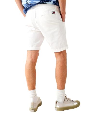 TOMMY JEANS SCANTON CHINO SHORTS DM0DM18812 BLANCO BLANCO