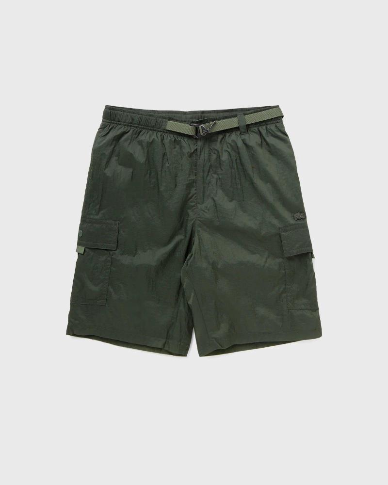 PANTALÓN CORTO LACOSTE GH004100 VERDE VERDE
