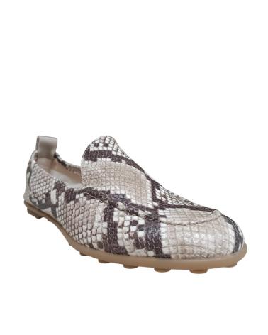 MOCASSIM HISPANITAS BOMBAY HV253177 ESTAMPADO COBRA TAUPE VARIOS COLORES