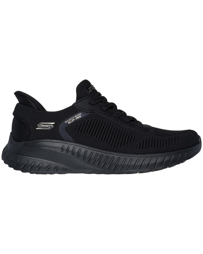 SKECHERS BOBS SQUAD CHAOS 117497-BBK SCHWARZ NEGRO