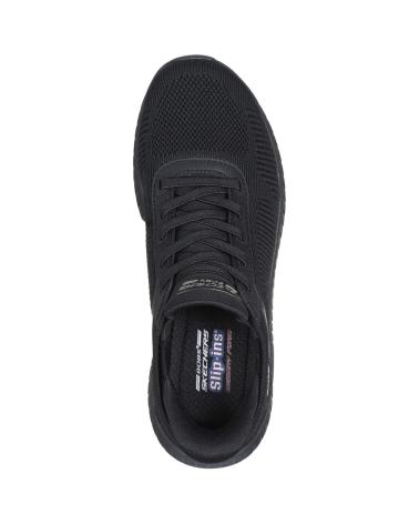 SKECHERS BOBS SQUAD CHAOS 117497-BBK SCHWARZ NEGRO