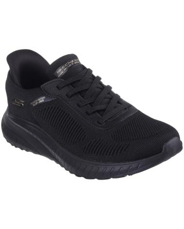 SKECHERS BOBS SQUAD CHAOS 117497-BBK SCHWARZ NEGRO