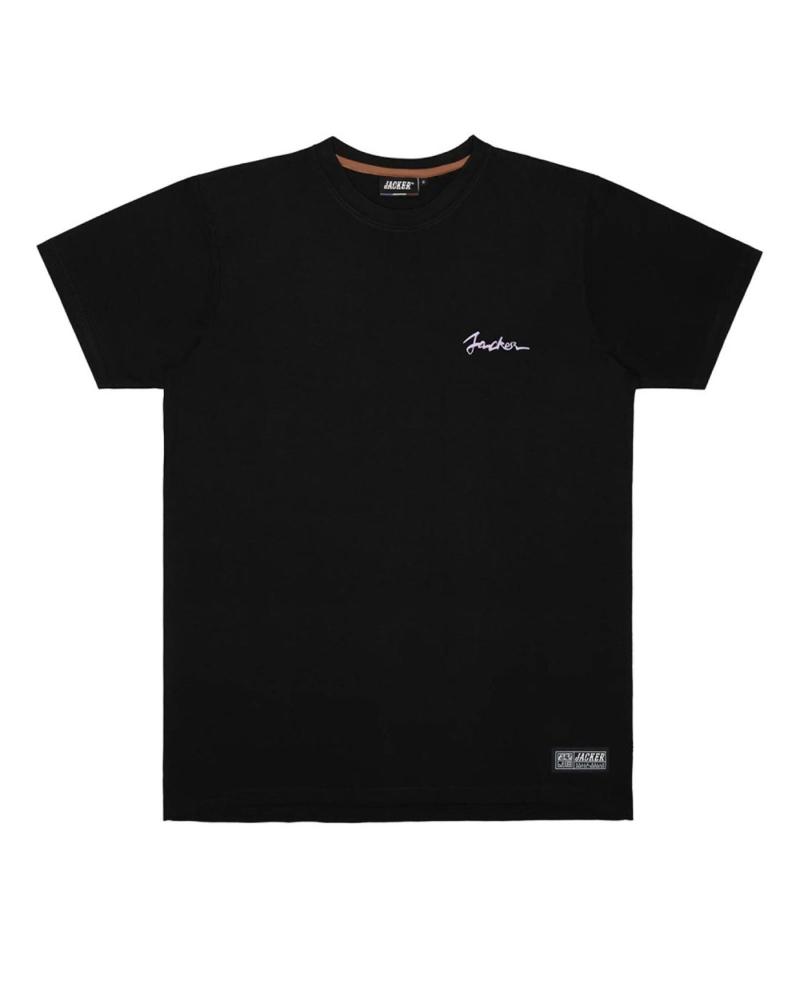 JACKER HORISCA T-SHIRT BLACK MULTICOLOR MULTICOLOR