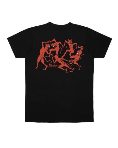 T-SHIRT JACKER DEVILS DANCE NOIR MULTICOLORE MULTICOLOR
