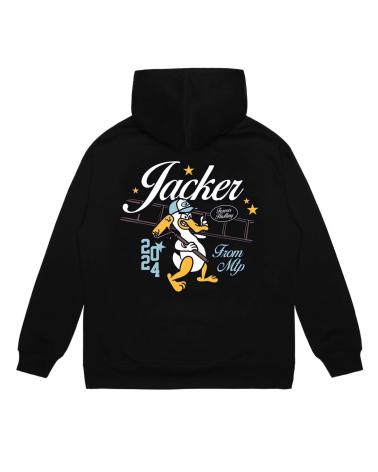 SWEAT À CAPUCHE JACKER CANARDO NOIR MULTICOLORE MULTICOLOR