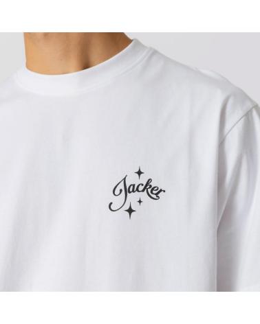 T-SHIRT JACKER BRANCA 'VACATION' COM ESTAMPA MULTICOLORIDA MULTICOLOR
