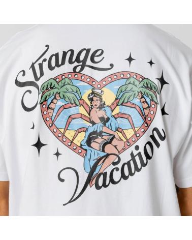 T-SHIRT JACKER BRANCA 'VACATION' COM ESTAMPA MULTICOLORIDA MULTICOLOR