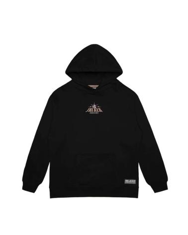 JACKER 'VANITY' HOODIE BLACK WITH MULTICOLOR PRINT MULTICOLOR