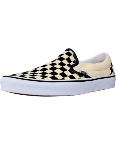 VANS CLASSIC SLIP-ON CHECKERBOARD BLANCAS Y NEGRAS WHITE