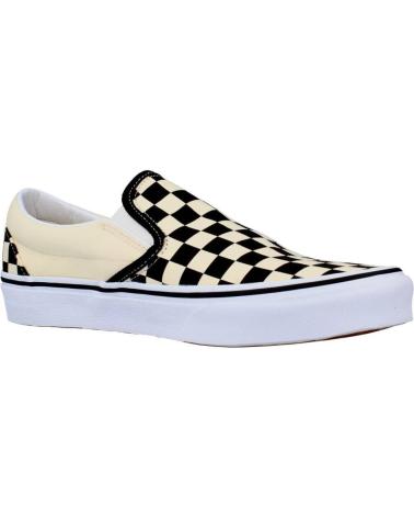 VANS CLASSIC SLIP-ON CHECKERBOARD BLANCAS Y NEGRAS WHITE