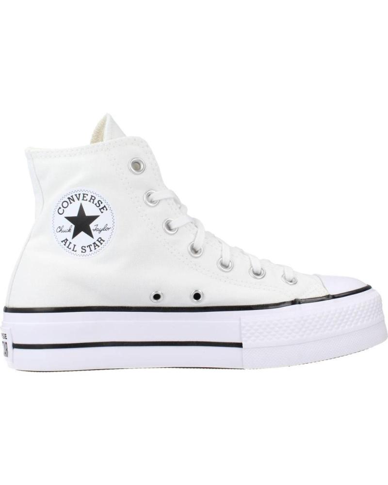 Zapatillas deporte pour Femme converse ALL STAR LIFT HI BOTA SUPLEMENTO BLAN - 36 BLANCO