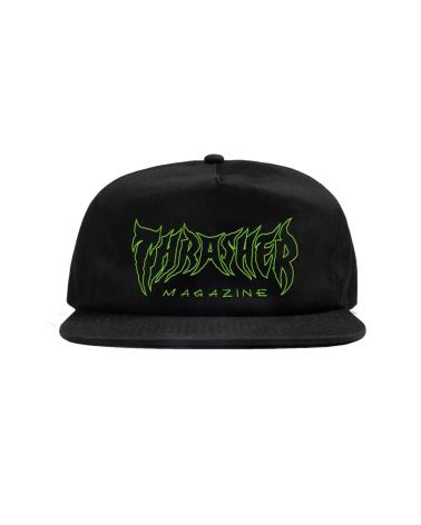 GORRA SNAPBACK THRASHER METAL NEGRA MULTICLOR MULTICOLOR