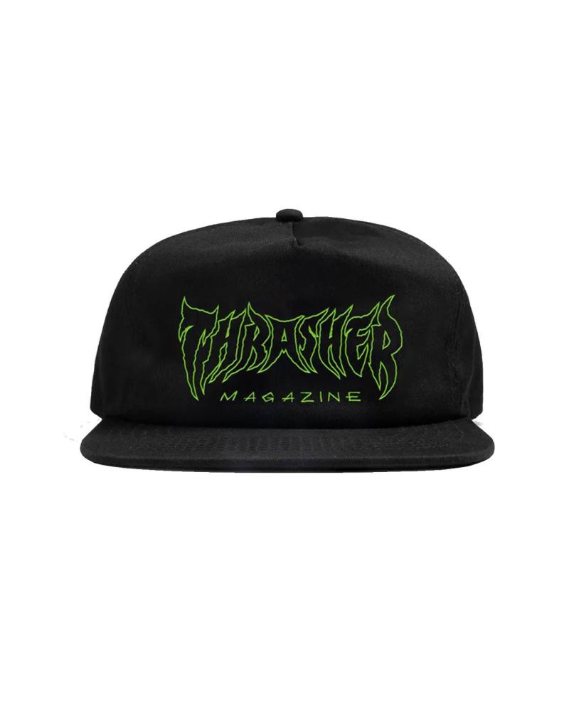 BONÉ SNAPBACK THRASHER METAL PRETO MULTICOLORIDO MULTICOLOR