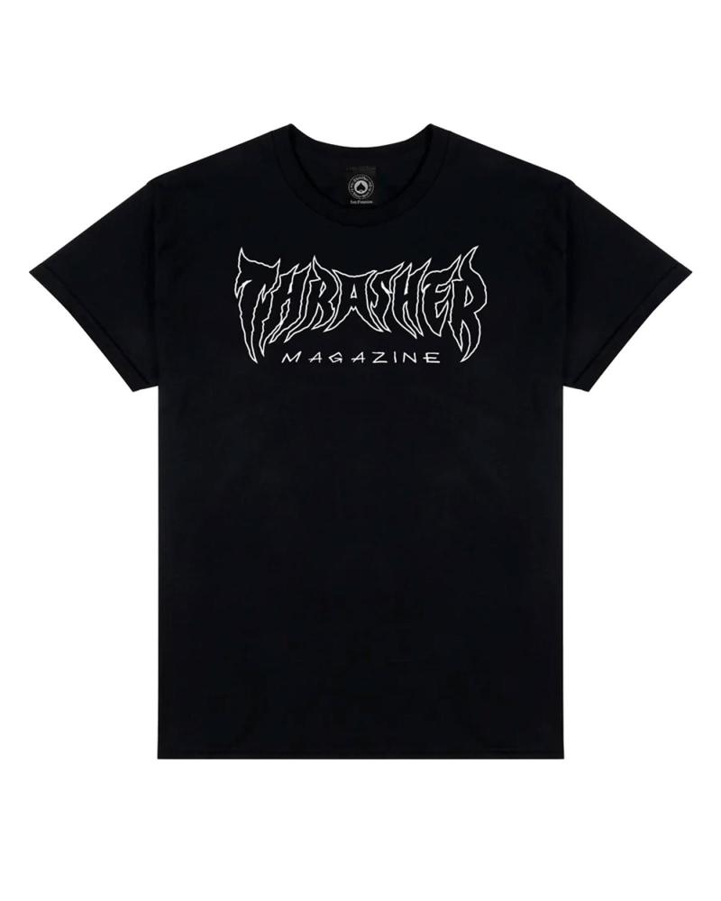 T-SHIRT THRASHER METAL NOIR MULTICOLORE MULTICOLOR