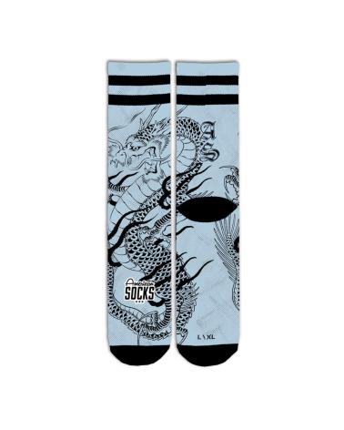 AMERICAN SOCKS RYUJIN SOCKEN BLAU MEHRFARBIG MULTICOLOR