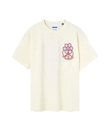 T-SHIRT WE ARE NOT FRIENDS DAISY OFF-WHITE MULTICOR MULTICOLOR