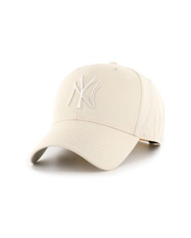 CAP '47 BRAND MLB NEW YORK YANKEES ERHABENES LOGO BEIGE MULTICOLOR