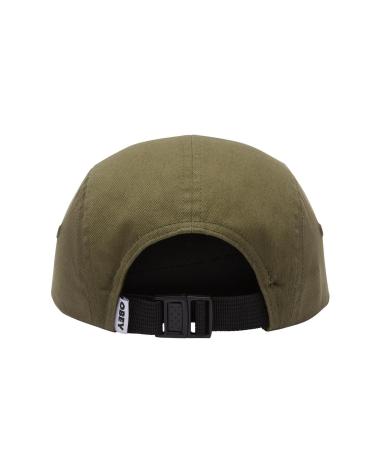 OBEY ICON PATCH TWILL CAMP HAT 5-PANEL MULTICOLOR MULTICOLOR