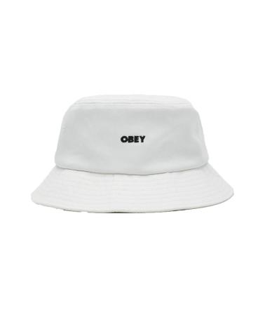 OBEY BOLD TWILL BUCKET HAT WEISS MEHRFARBIG MULTICOLOR