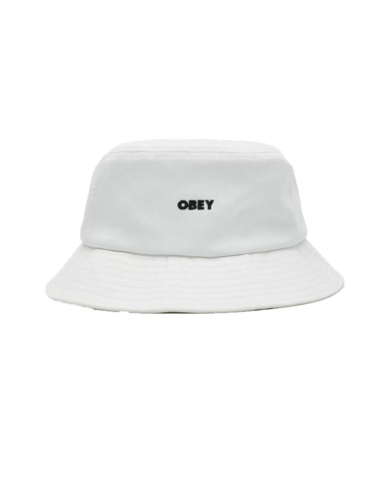 OBEY BOLD TWILL BUCKET HAT WEISS MEHRFARBIG MULTICOLOR