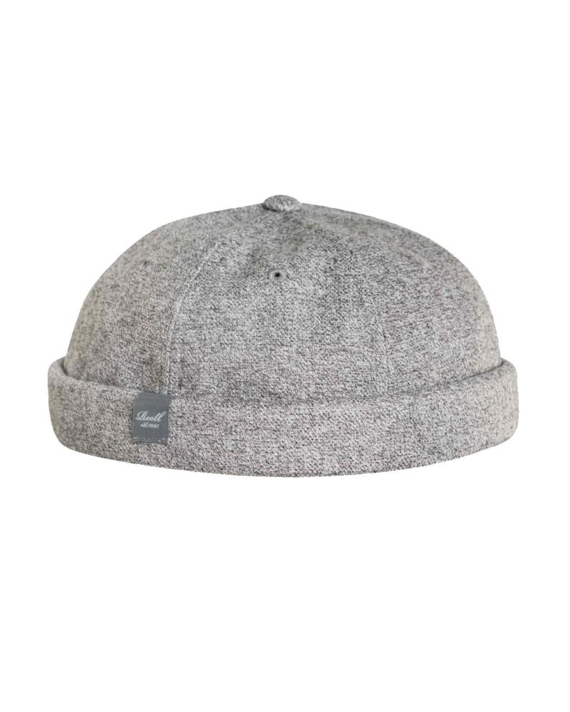 GORRA SIN VISERA REELL DOCKER CAP GREY TWEED MULTICOLOR