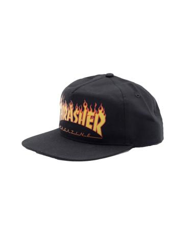 GORRA THRASHER PRINTED FLAME SNAPBACK NEGRA MULTICOLOR MULTICOLOR