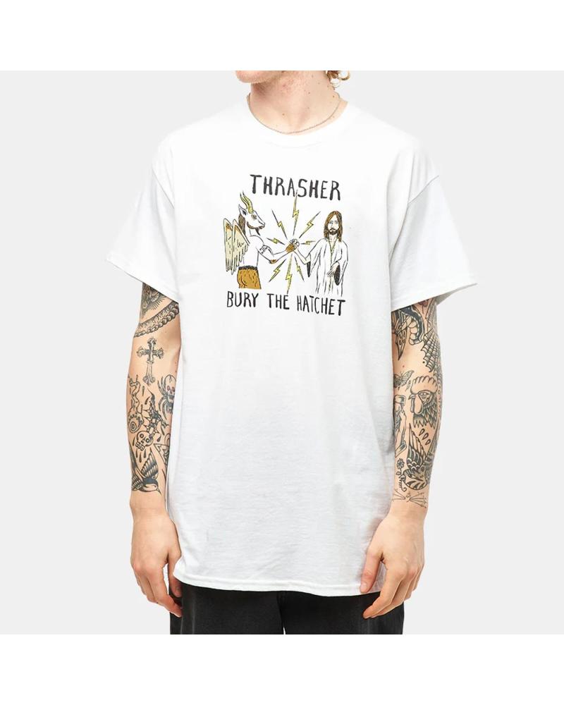 CAMISETA THRASHER X TOY MACHINE BTH NEGRA MULTICOLOR MULTICOLOR