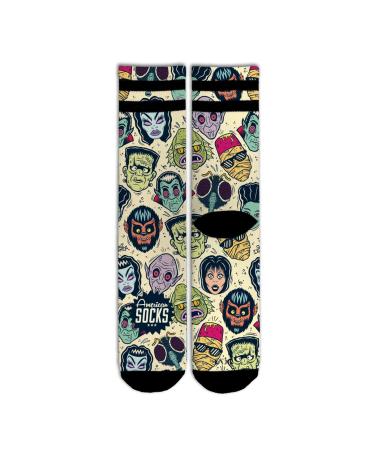 AMERICAN SOCKS VILLAINS MID-HIGH SOCKEN MEHRFARBIG MULTICOLOR