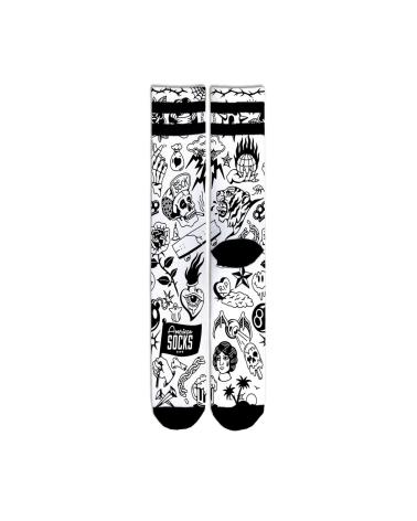 AMERICAN SOCKS 'WORTH IT' MID HIGH SOCKEN MEHRFARBIG MULTICOLOR