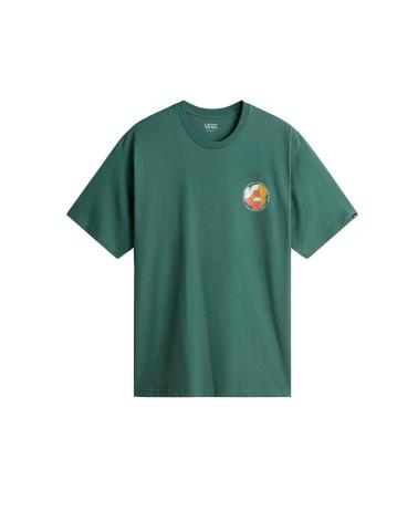 VANS CYCLE V SS - CAMISETA VERDE DARK FOREST MULTICOLOR MULTICOLOR