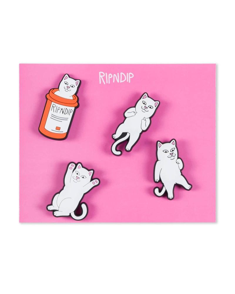 RIPNDIP NERM PILLS SCHUH-CHARMS-SET MEHRFARBIG MULTICOLOR