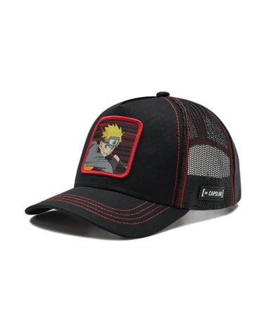 CASQUETTE CAPSLAB NARUTO NOIR MULTICOLORE MULTICOLOR