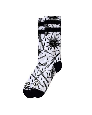 CHAUSSETTES AMERICAN SOCKS MEDIEVAL MID HIGH MULTICOLORE MULTICOLOR