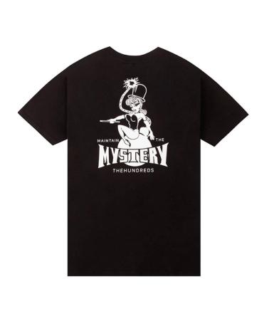 THE HUNDREDS MYSTERY ROOM BLACK T-SHIRT MULTICOLOR