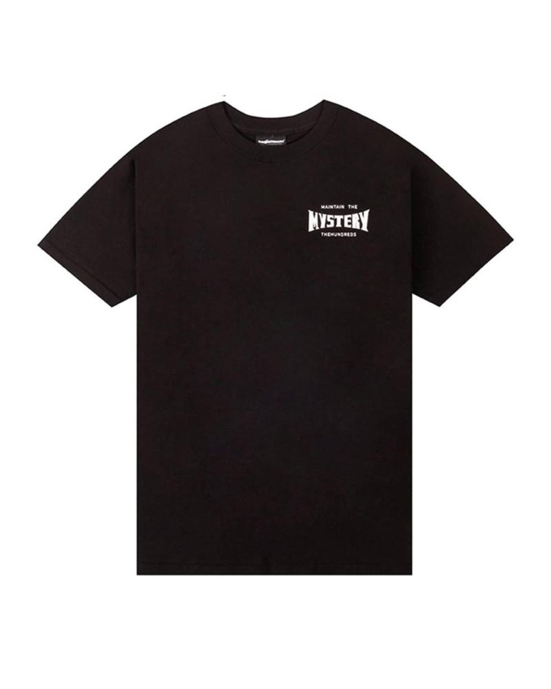 THE HUNDREDS MYSTERY ROOM BLACK T-SHIRT MULTICOLOR