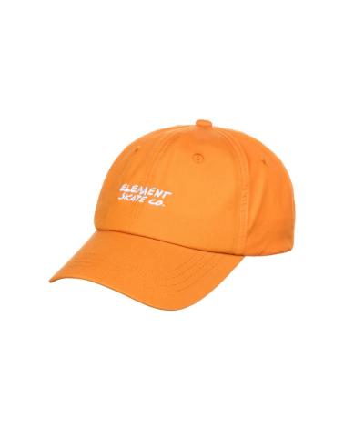 GORRA DE BÉISBOL ELEMENT FITFUL CAP NARANJA CON LOGO BLANCO MULTICOLOR