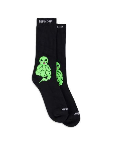 RIPNDIP CALCETINES LORD ALIEN NEGROS MULTICOLOR MULTICOLOR
