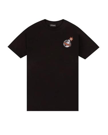CAMISETA THE HUNDREDS HONEST WORLD T-SHIRT NEGRA MULTICOLOR