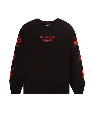 CAMISETA THE HUNDREDS NUMERO ALPHA LS MULTICOLOR MULTICOLOR