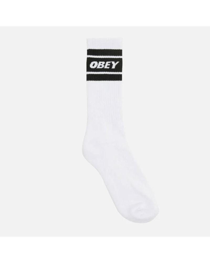 OBEY COOPER II SOCKS WHITE - BLACK MULTICOLOR MULTICOLOR