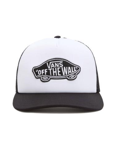 BONÉ SNAPBACK VANS CLASSIC PATCH ABA CURVA BRANCO E PRETO MULTICOLOR