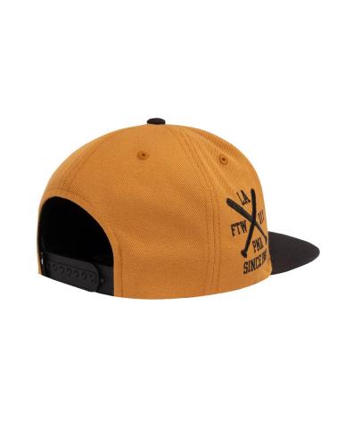 Inicio-THE-HUNDREDS-GORRA-VARSITY-SNAPBACK-BROWN-MULTICOLOR