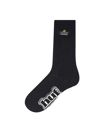 HUF PRODUCE CREW SOCK BLACK MULTICOLOR MULTICOLOR