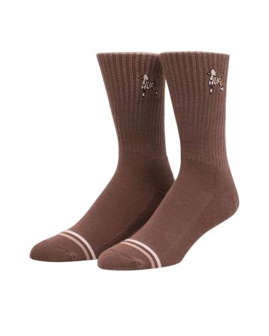 HUF POODLE CREW SOCK BARK MULTICOLOR MULTICOLOR