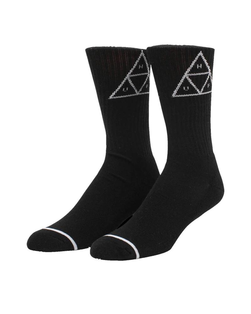 HUF TT CREW SOCK PACK BLACK MULTICOLOR