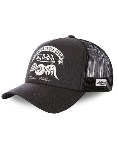 GORRA TRUCKER VON DUTCH CREW8 NEGRA MULTICOLORES MULTICOLOR